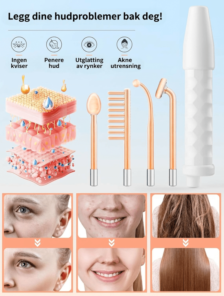 Høyfrekvens Hudpleiestav - AVABeauty.no